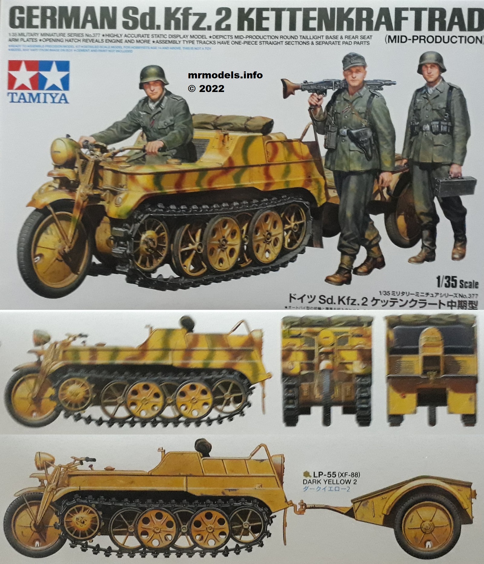 Tamiya 1_35 Kettenkraftrad